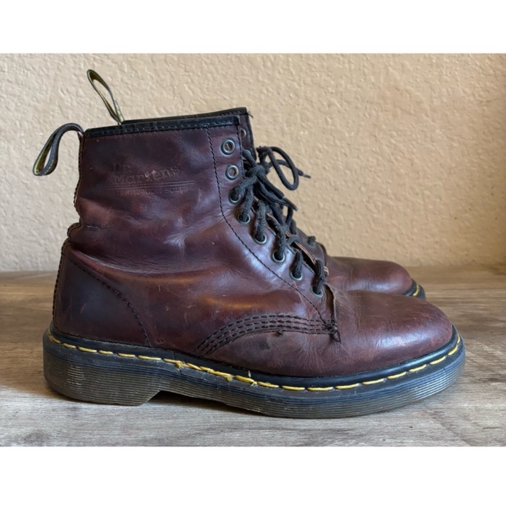 Vintage Dr Martens 1460 Made In England Boots